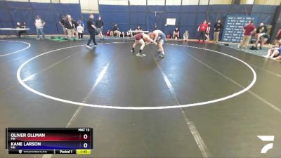 165 lbs Cons. Semi - Oliver Ollman, MN vs Kane Larson, MN