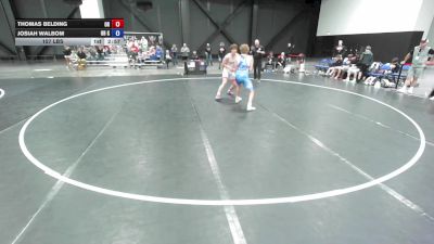 157 lbs Thomas Belding, Oregon vs Josiah Walbom, Ohio Gray