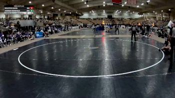 120 lbs Placement (4 Team) - Andrew Benefield, Christian Brothers High School vs Braxton Eason, Father Ryan High School