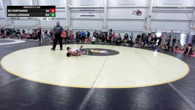 88 lbs Round Robin 3 - Eli VanFossen, Rising Kingz - EL vs Urijah Latshaw, Revival Orange - EL