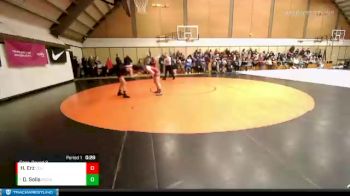 100 lbs Cons. Round 3 - Dezire Solis, McDaniel vs Hannah Erz, Central Linn