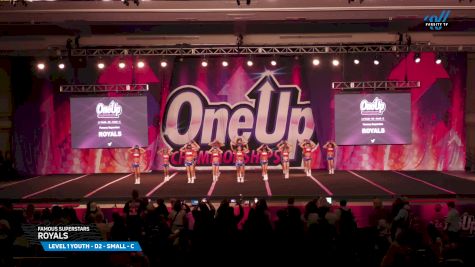 Famous Superstars - ROYALS [2025 L1 Youth - D2 - Small - C Day 1] 2025 One Up Grand Nationals