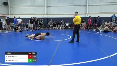 140 lbs Pools - Henry Buelow, Ohio Gold 24K vs Xavier Hendon, Rogue W.C. (OH)