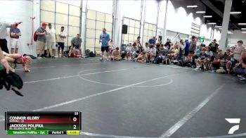 100 lbs Round 3 (8 Team) - Jackson Polifka, PA Alliance Blue vs Connor Glory, M2TCNJ