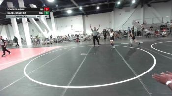81 lbs Consi Of 4 - Devon Walton, Knight Youth Wrestling vs Isabel Sanchez, Damaged Ear WC