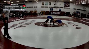 149 lbs Cons. Round 2 - Ashton Massaro, Aurora Universtiy vs Rusimbana (Frank) Budederi, Concordia (wi)