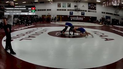 149 lbs Cons. Round 2 - Ashton Massaro, Aurora Universtiy vs Rusimbana (Frank) Budederi, Concordia (wi)