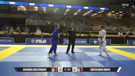 Kristen Marie Hooper vs Katherine Leigh Spurgers 2025 Pan Jiu Jitsu IBJJF Championship