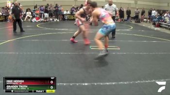 167 lbs Round 1 (6 Team) - Graiden Troth, Beast Mode WA Green vs Mike Neidigh, Death Squad