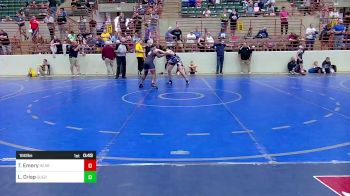 160 lbs Final - Toddre Emory, Heard County USA Takedown vs Logan Crisp, Guerrilla Wrestling Academy