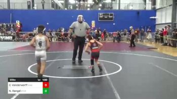 65 lbs Consi Of 16 #2 - Cash Vanderwerff, Ringers vs Nico Rangel, Storm