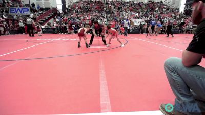 49 lbs Quarterfinal - Gracelyn Alber, Barnsdall Youth Wrestling vs Jasper McKisson, Perry Wrestling Academy