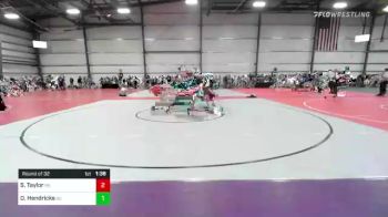 160 lbs Round Of 32 - Shawn Taylor, PA vs Owen Hendricks, SC
