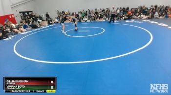 125 lbs Quarterfinal - Viviana Soto, Cheyenne East vs Gillian Holman, Glenrock