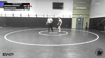 132 lbs Prelim - Matthew Lundstrom, Mt. View vs Jerold Bautista, John F Kennedy -Fremont