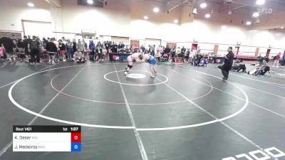 100 kg Final - Karl Oeser, 505 Wrestling Club vs James Medeiros, Mad Cow Wrestling Club