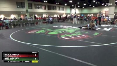 145 lbs Round 3 (6 Team) - Mikade Harvey, NFWA Oakleaf Knights vs Nate Anderson, Fight Barn WC