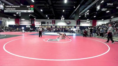 138 lbs 5th Place Match - Oscar Gonzalez, West Covina vs Luke Black, Temecula Valley