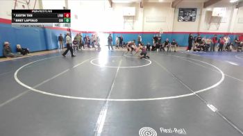 Boys 132 lbs Cons. Round 3 - Bret Laptalo, Christopher Boys vs Justin Tan, Lynbrook Boys