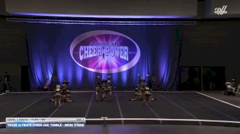Texas Ultimate Cheer and Tumble - Neon Titans [2026 L1 Youth - Flex - D2 Day 1] 2026 Cheer Power Showdown