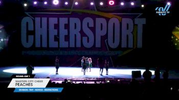Masters City Cheer - Peaches [2025 L1 Tiny - Novice - Restrictions Day 1] 2025 CHEERSPORT National All Star Cheerleading Championship