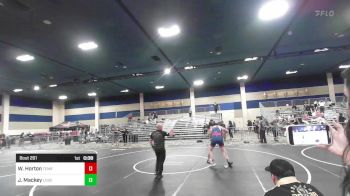 150 lbs Consi Of 8 #2 - Wyatt Horton, Temecula Valley HS vs Jaxon Mackey, Legends Of Gold LV