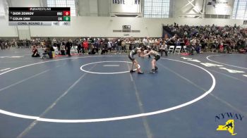 83 lbs Cons. Round 3 - Colin Orr, Club Not Listed vs Dior Zoirov, Willpower Wrestling Club