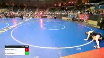 90 lbs 1/4 Finals - Walker Woodard, Troup vs Anson Lastinger, USA Gold