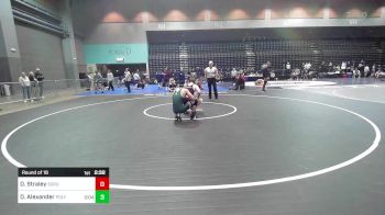 157 lbs Round Of 16 - Dylan Straley, Southern Oregon vs Devin Alexander, Cal Poly