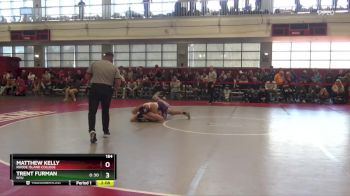 184 lbs Semifinal - Trent Furman, NYU vs Matthew Kelly, Rhode Island College