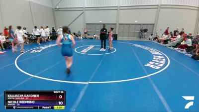 132 lbs 4th Wrestleback (16 Team) - Teani Medeiros-Maielua, South Carolina vs Isabella Keesee, Kansas