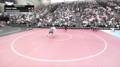 6A 130 lbs Quarterfinal - Olivia Byington, Corner Canyon vs Hailey Tibbs, Herriman