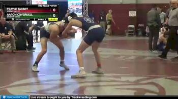 170 lbs 3rd Place Match - Aaron Coverdell, Shadow Ridge vs Trayle Talbot, Spring Valley