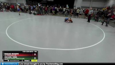 138 lbs Champ. Round 3 - Michael Saba, Colorado Springs Freestyle And Greco vs Makaio Rogers, Vici Wrestling Club