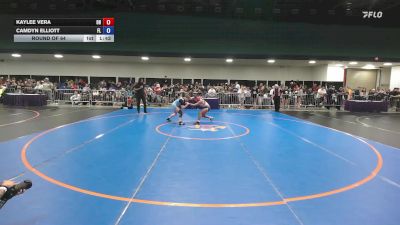 118 lbs Round Of 64 - Kaylee Vera, OH vs Camdyn Elliott, FL