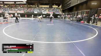 141 lbs Cons. Round 4 - 5 Kael Brisker, Southeastern vs 2 Logan Wagner, Marian