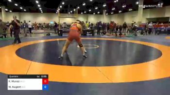 65 kg Quarterfinal - Kayla Munoz, Colorado Mesa WC vs Marisol Nugent, Lehigh Valley Wrestling Club