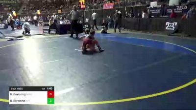 80 lbs Round Of 32 - Ben Goehring, Mars vs Bowen Blystone, Indiana