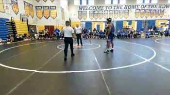 157 lbs Finals (8 Team) - James Kosza, Wellington Community Hs vs Tyree Graham, South Dade