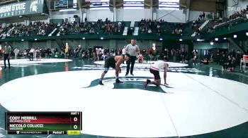 197 lbs Champ. Round 1 - Niccolo Colucci, Wisconsin vs Cody Merrill, Oklahoma State