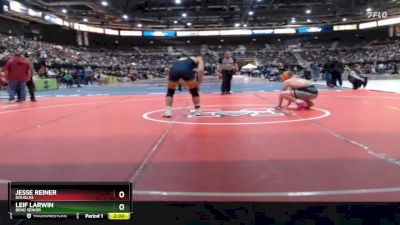 165 lbs Champ. Round 2 - Jesse Reiner, Douglas vs Leif Larwin, Bend Senior