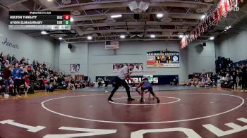 132 lbs Quarterfinals (8 Team) - Kelton Threatt, Desoto Central vs Aydin Elmaghraby, Tupelo