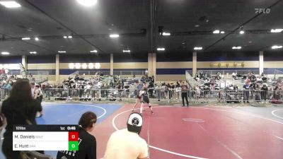 101 lbs Consi Of 8 #1 - Maila Daniels, South Kona WC vs Ericka Hunt, San Clemente Girls