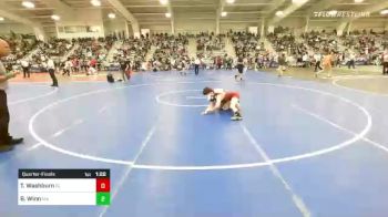 113 lbs Quarterfinal - Tyler Washburn, FL vs Brandon Winn, MA