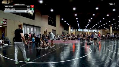 106 lbs Round 4 (6 Team) - Jude Goss, AR- 15 vs Brady Sher, Elevation WC #2