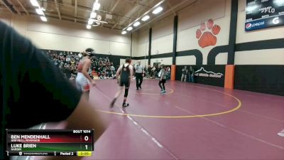 144C Round 1 - Isaiah Braxton, Natrona County vs Isaiah Remacle, Wind River