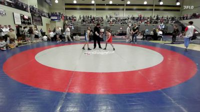 74 lbs Quarterfinal - Jayme McDaniel, John Wayne Corcoran Wrestling Association vs Strafford Stevens, Level Up Wrestling Center