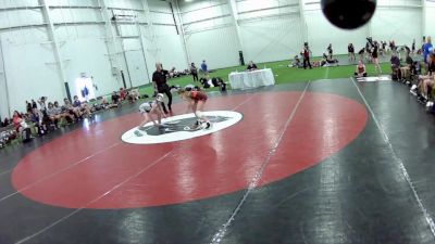 90 lbs Carter Burkett, Virginia vs Cambri James, Arkansas