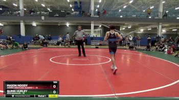 100 lbs Round 3 (16 Team) - Mason Moody, Askren Wrestling Academy 1 vs Quinn Hurley, Neighborhood