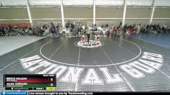 63 lbs Cons. Round 2 - Brock Holiday, New Mexico vs Aicen Gerrard, Evanston Elite WC